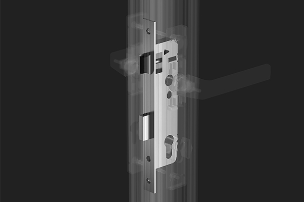 Cuerpo de cerradura de puerta